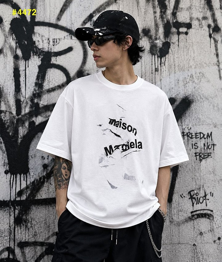 Crumpled 그래픽 티셔츠