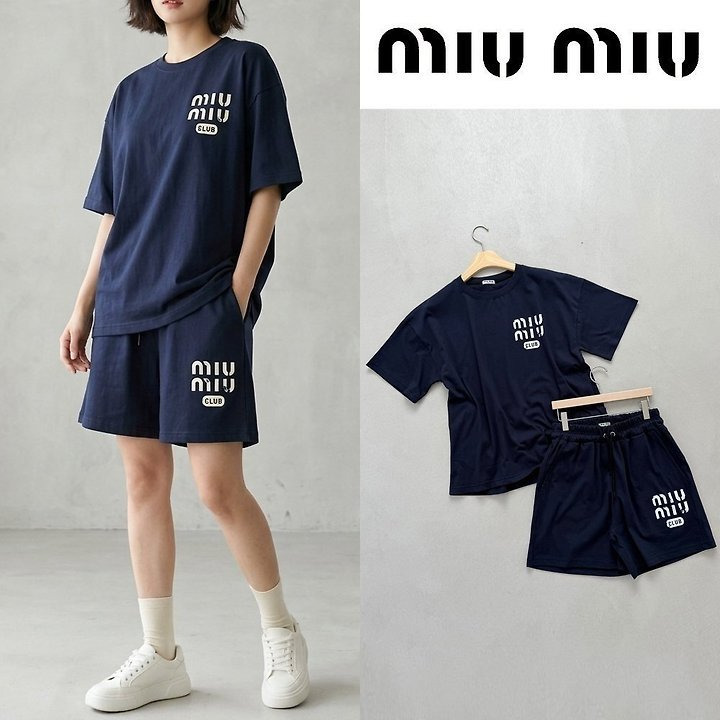 로* 오버핏 하프 셋업