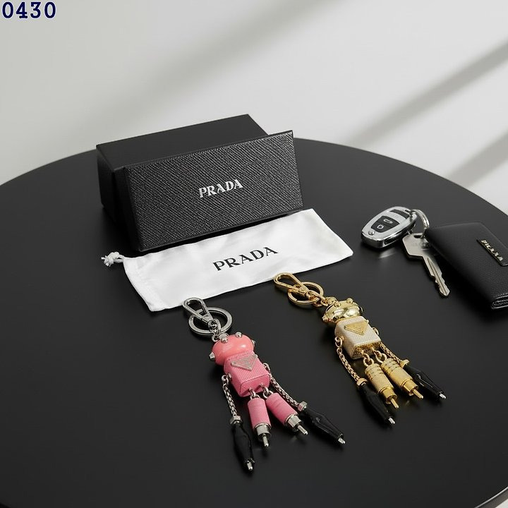 로봇 사피아노 가죽 백참 & 키홀더