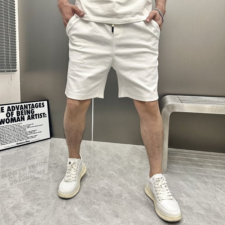 모노패턴 엠보 반바지